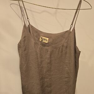 Show Me Your MuMu Taupe Camisole Top